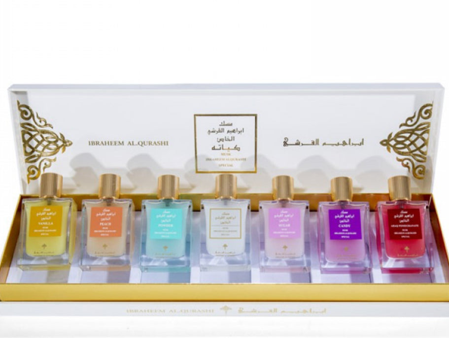 Colección Musk Kiyatah de Ibrahim Al Qurashi – 7 piezas